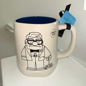 RAE Dunn Disney Pixar “UP” Public Menace Carl Ceramic Mug